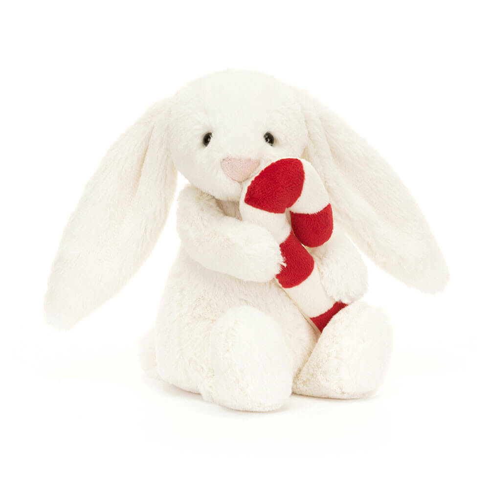 Jellycat Bashful Bunny & Candy Cane